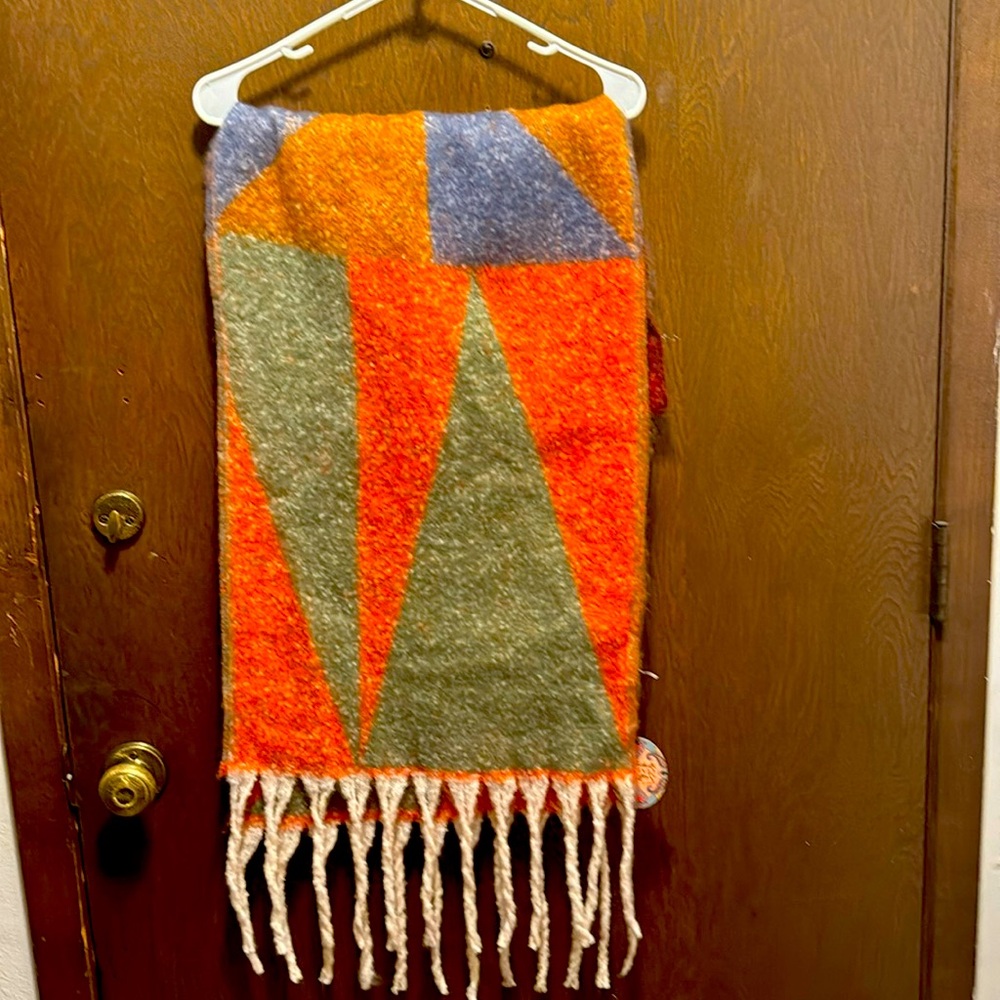 Powder scarf designed in Scotland